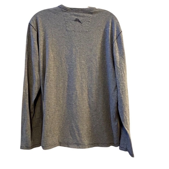 Baltimore Ravens Tommy Bahama Sport Lei Pass Long Sleeve T-Shirt Gray medium - Picture 9 of 10